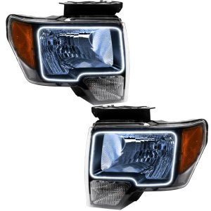 Ford F-150 Headlight Assemblies - ORACLE Lighting - Pre-Assembled with ORACLE Halos - White - `09-`14